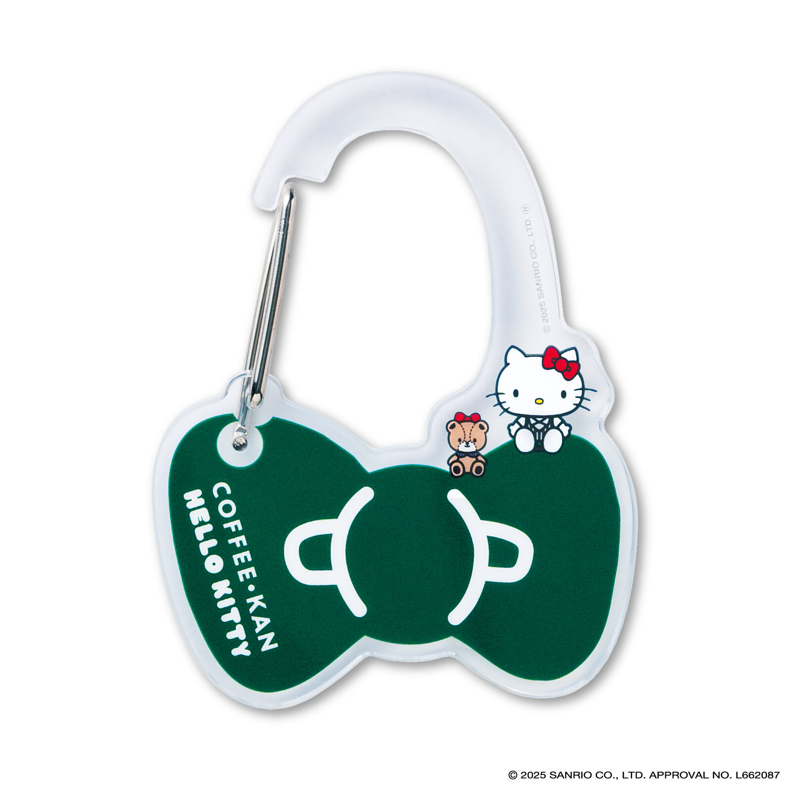 珈琲館 オリジナルアクリルカラビナ