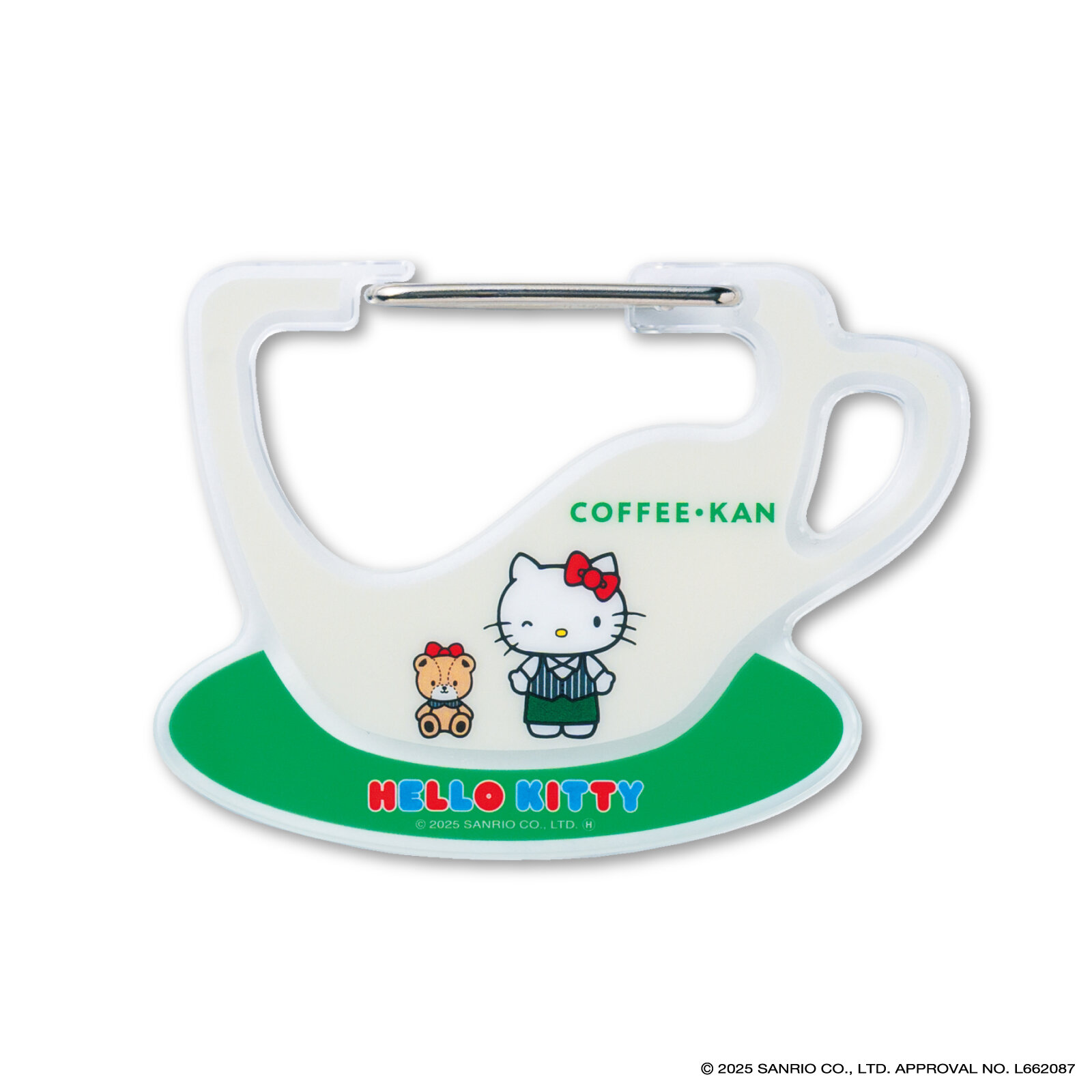 珈琲館 オリジナルアクリルカラビナ