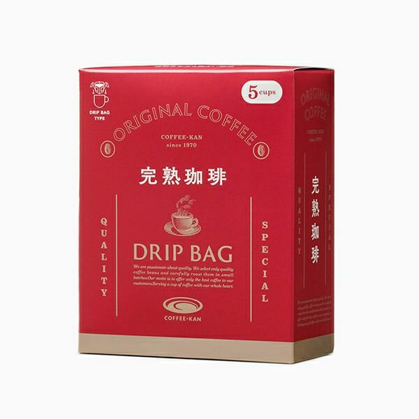 珈琲館　完熟珈琲　ドリップバッグ