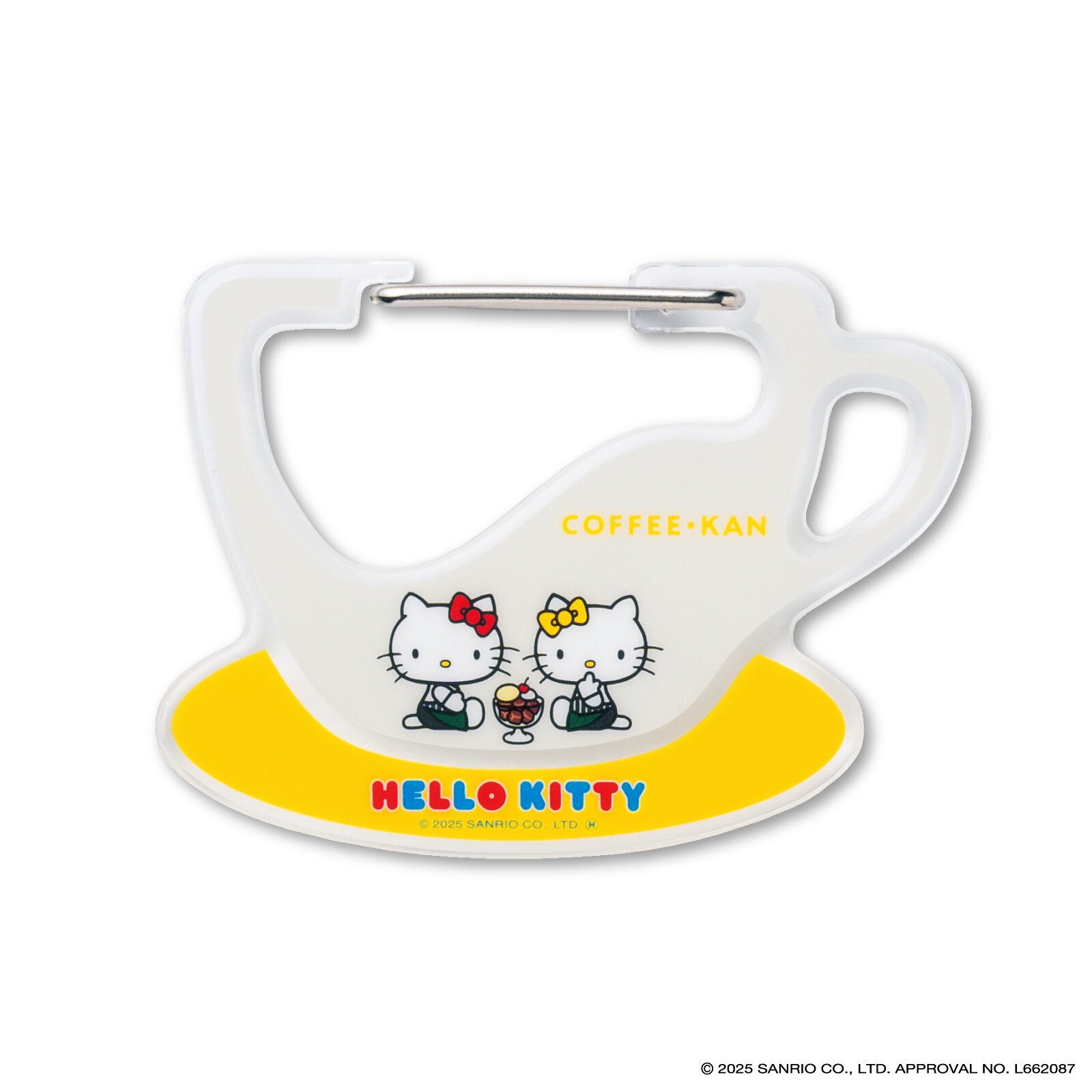 珈琲館 オリジナルアクリルカラビナ