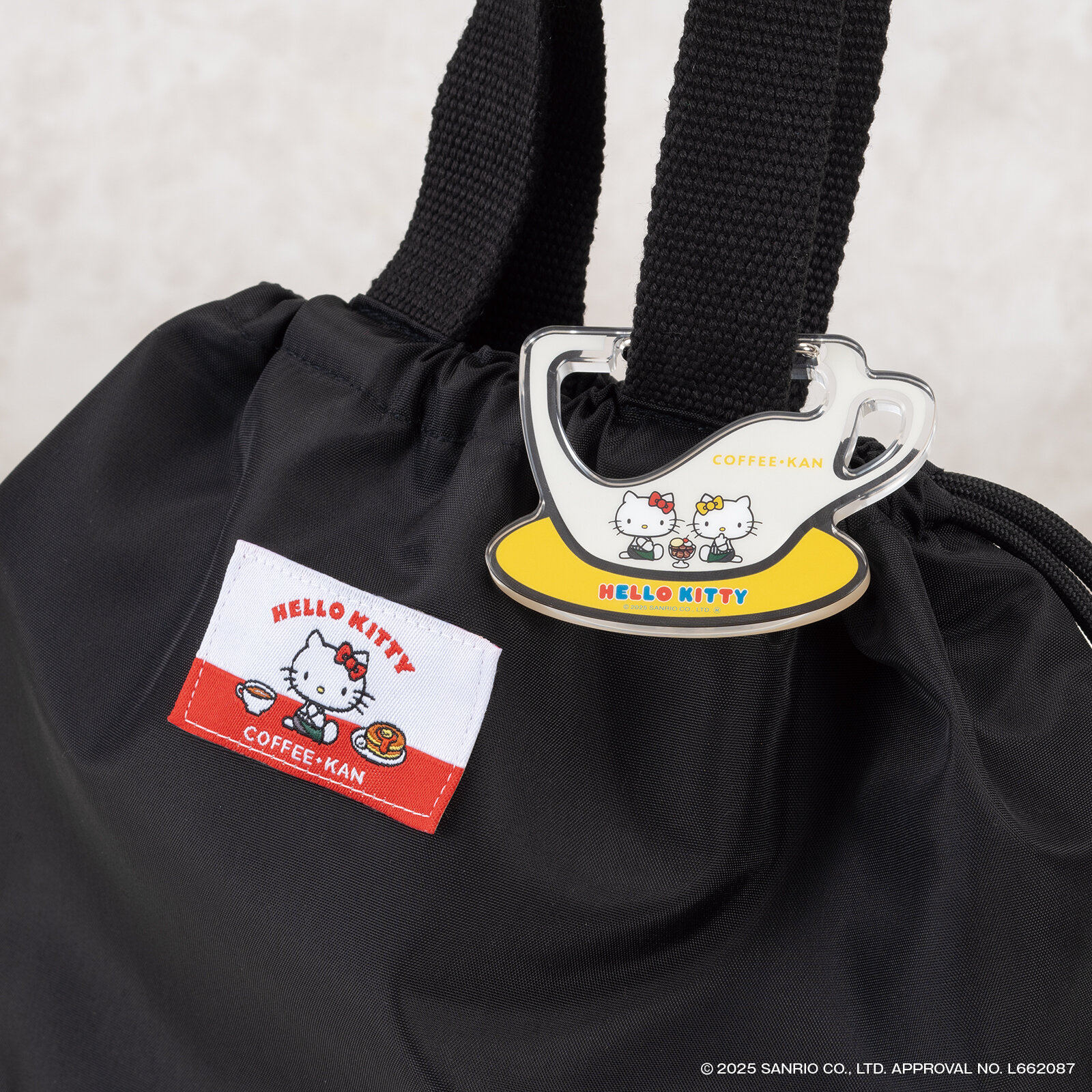 珈琲館 オリジナルアクリルカラビナ