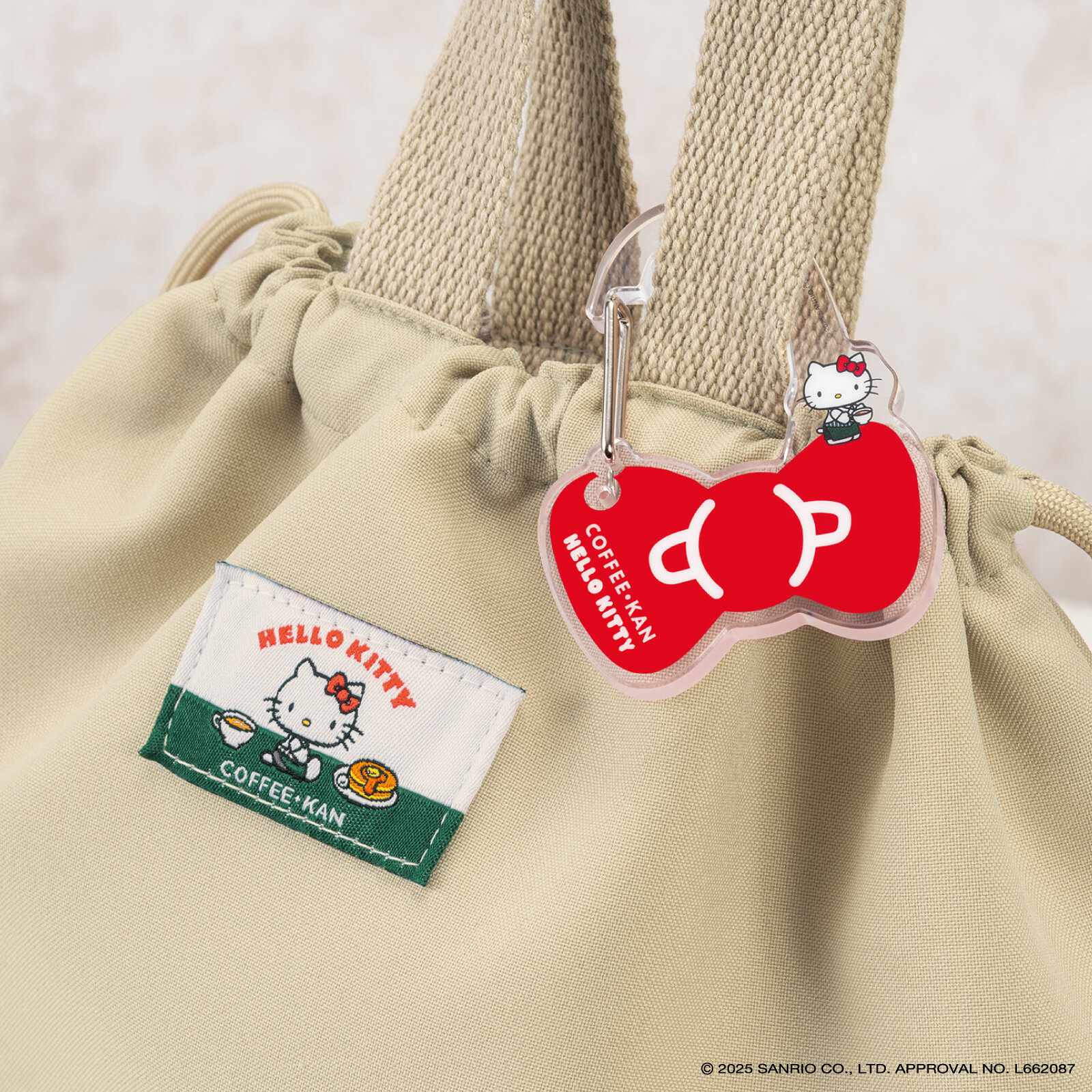 珈琲館 オリジナルアクリルカラビナ