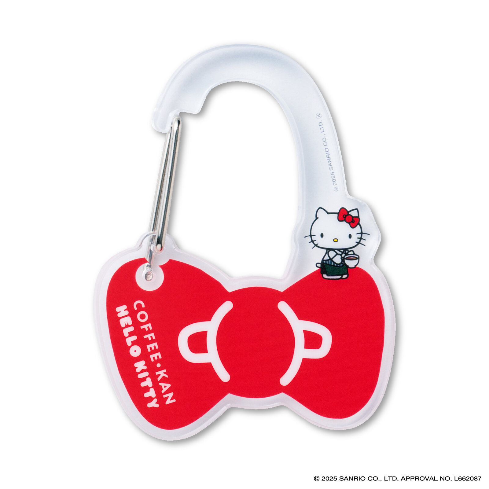 珈琲館 オリジナルアクリルカラビナ