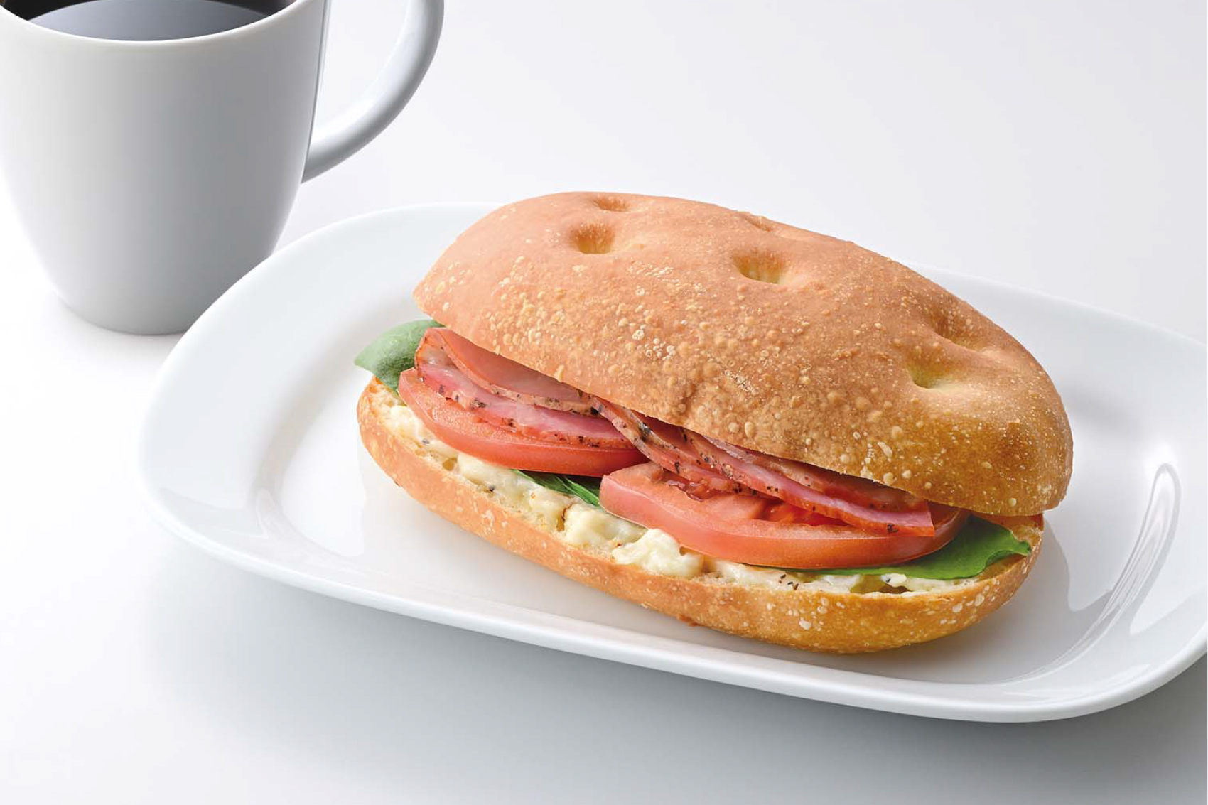 パストラミポーク＆彩り野菜フォカッチャ