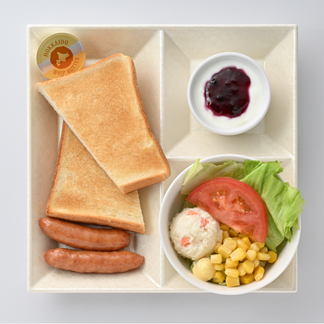 モーニングプレート ソーセージ