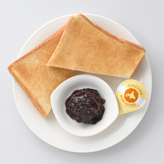 小倉バタートーストセット