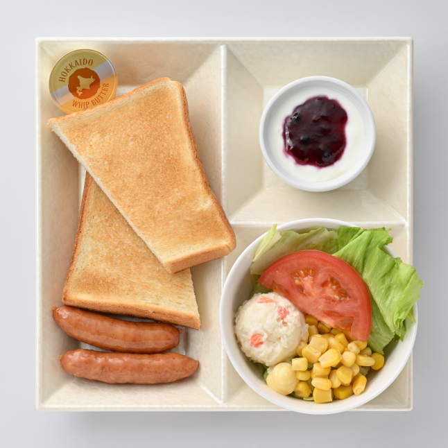 モーニングプレート ソーセージ