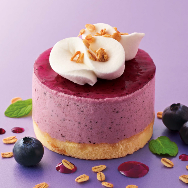 アサイームースケーキ