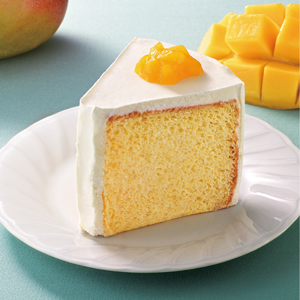 米粉のマンゴーシフォンケーキ