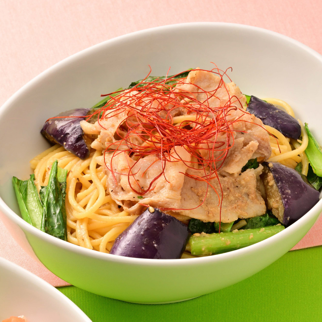 ごま香る豚しゃぶの和風仕立て