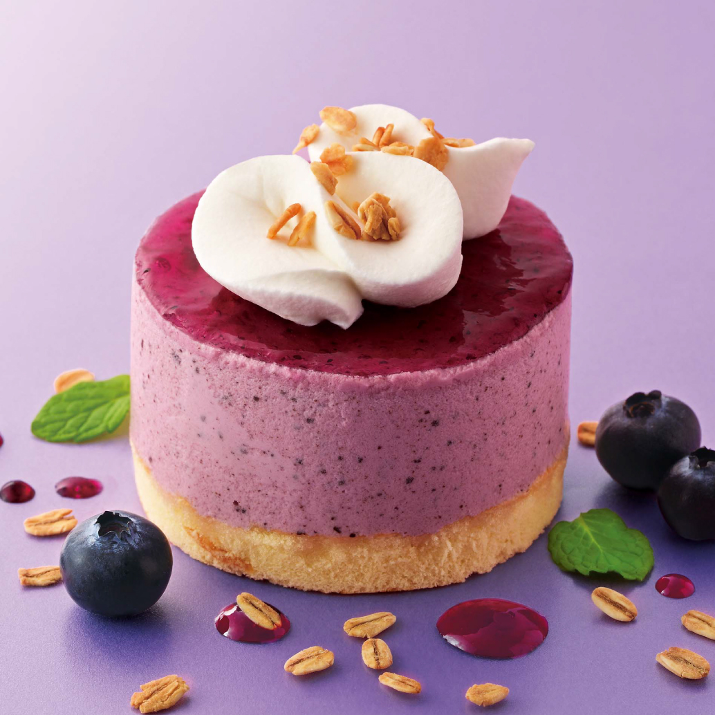 アサイームースケーキ