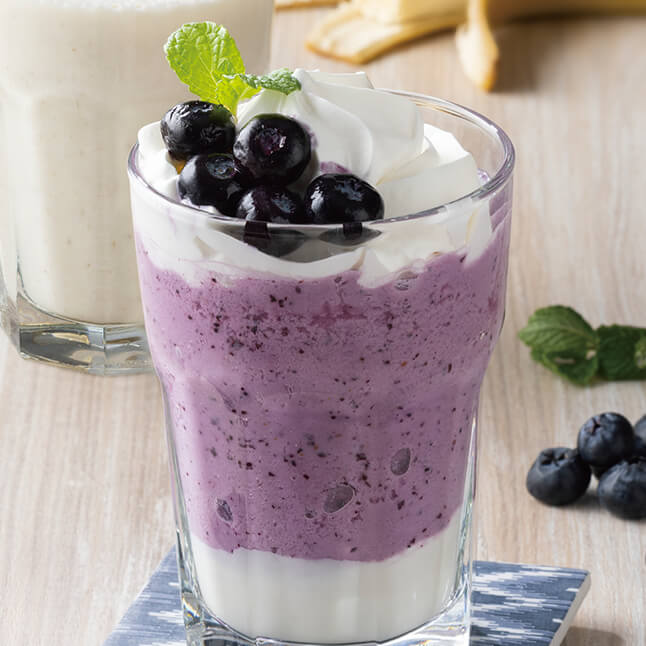 ブルーベリー＆ヨーグルトスムージー