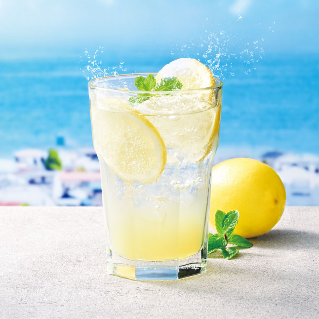 ハニーレモネードソーダ​～瀬戸内レモンピューレ使用～​