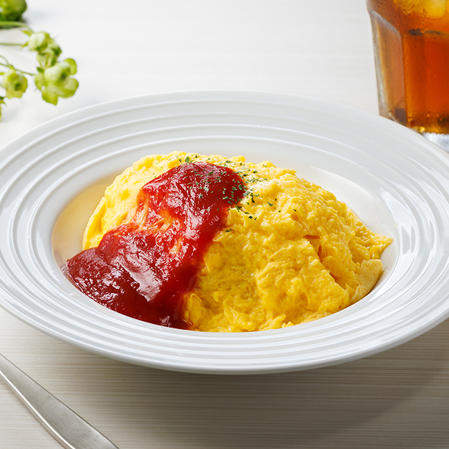 とろふわオムライス 完熟トマトケチャップ