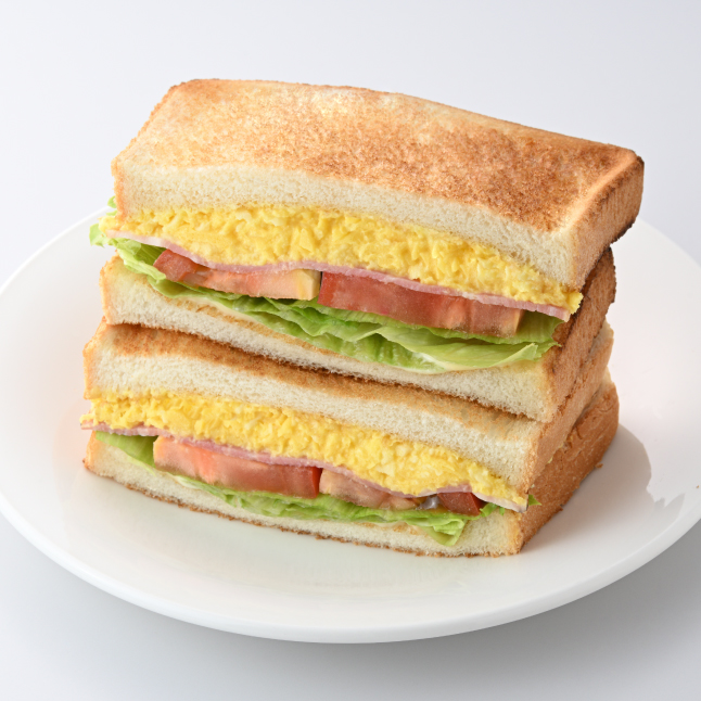トーストサンド ふわふわタマゴ