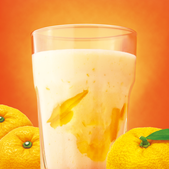 はちみつ香る柚子スムージー～柚子ピール入り～
