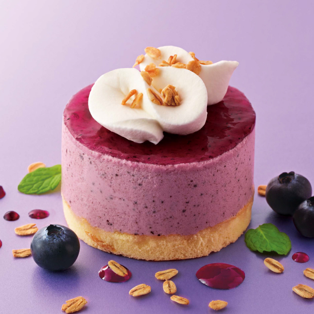 アサイームースケーキ