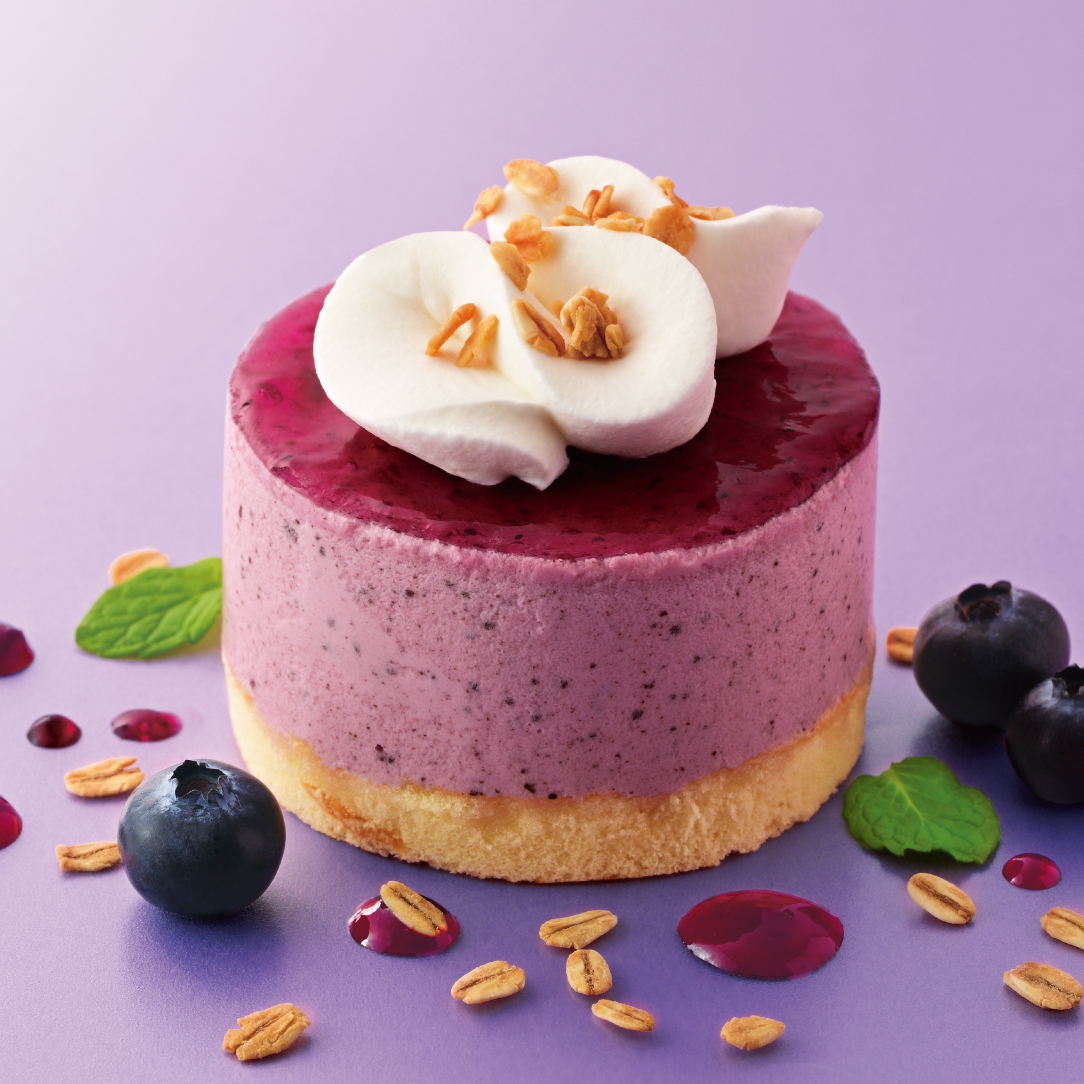 アサイームースケーキ