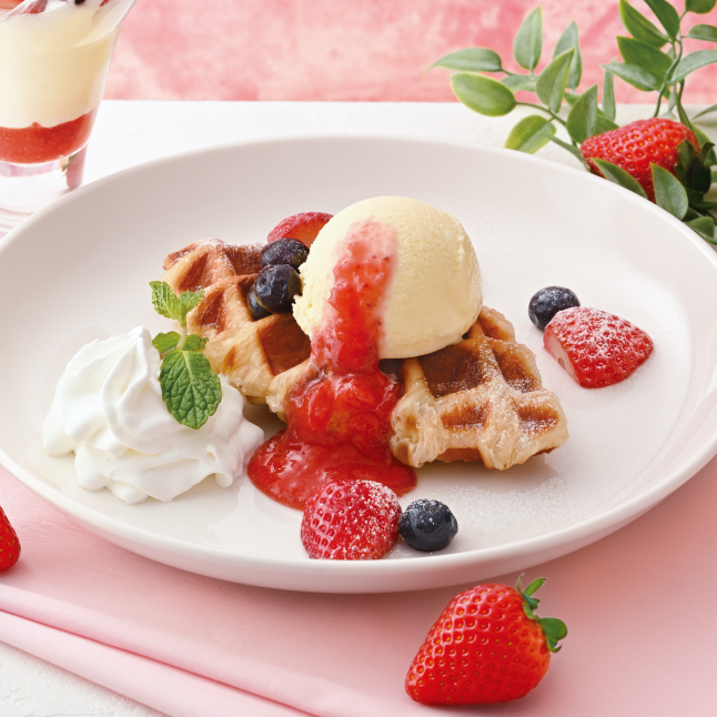 焼きたてクロッフル ダブルベリー