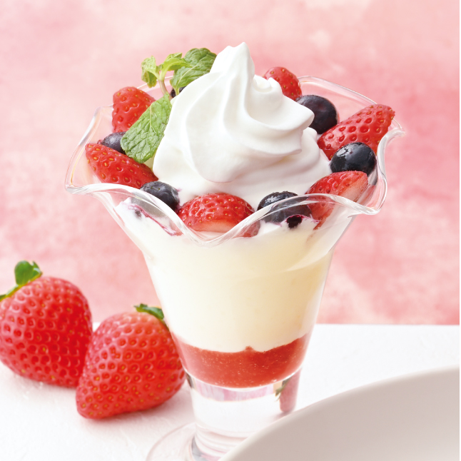 ダブルベリーパルフェ