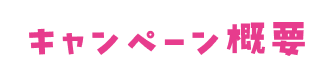 キャンペーン概要