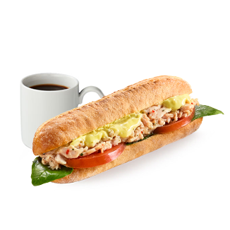 焼きたてサンド　瀬戸内レモンタルタルとハーブチキンセット