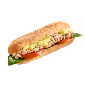 焼きたてサンド 瀬戸内レモンタルタルとハーブチキン