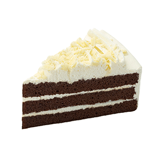 ホワイトチョコのショートケーキ